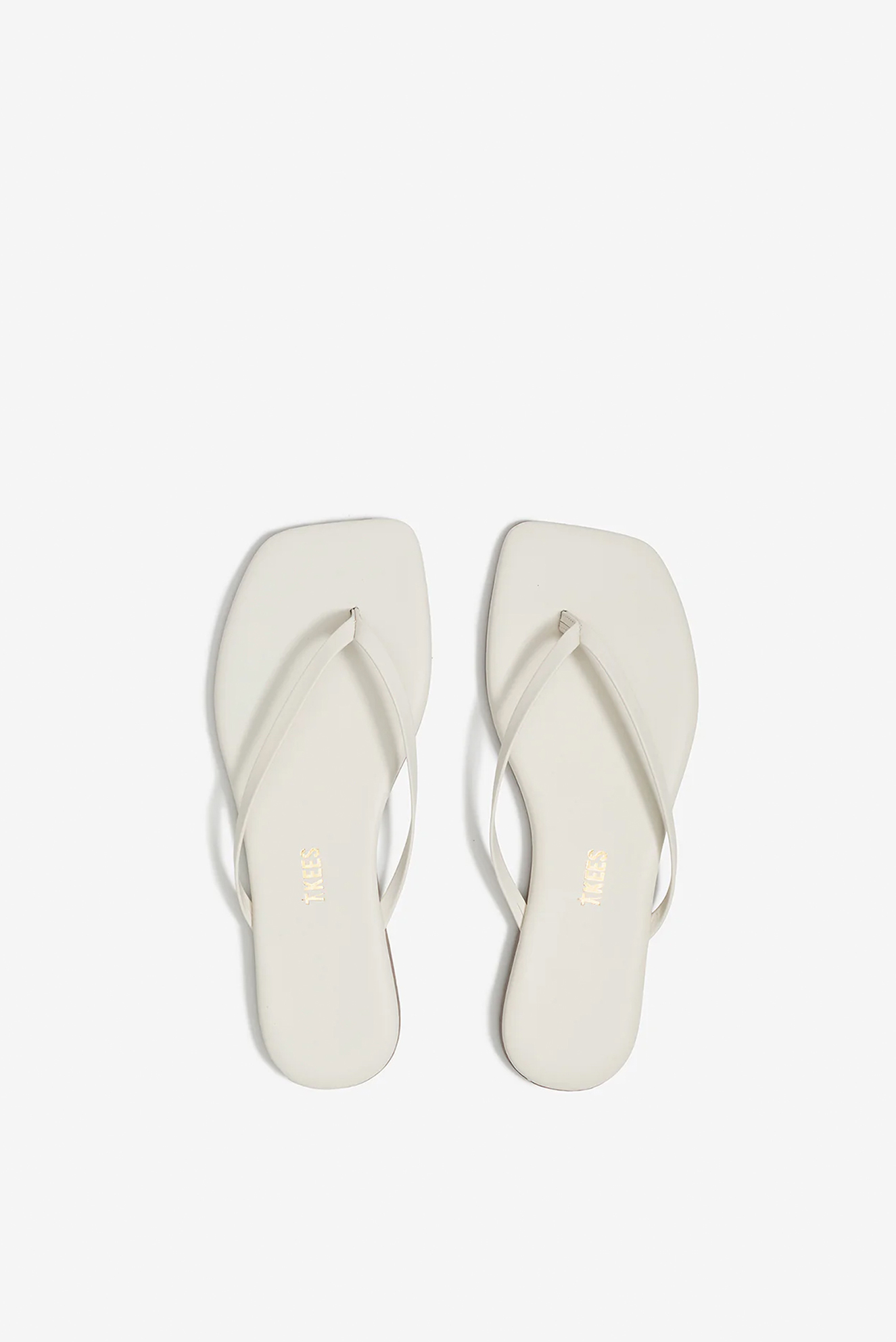 TKEES | в'єтнамки Square Toe Lily Cream