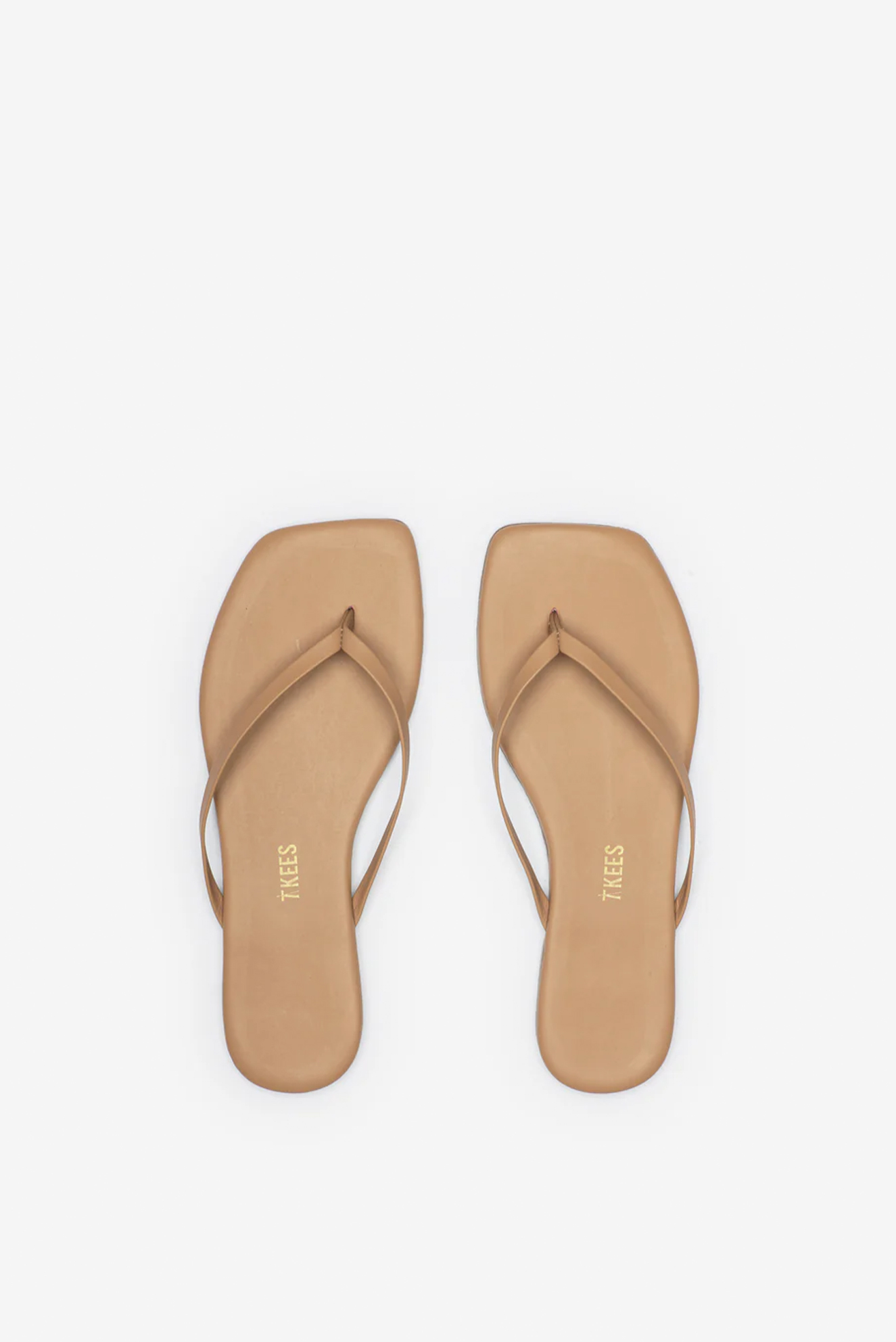 TKEES | вьетнамки Square Toe Lily Cocobutter