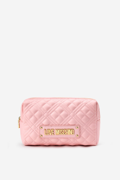 Love Moschino | косметичка Quilted Pouch Rosa