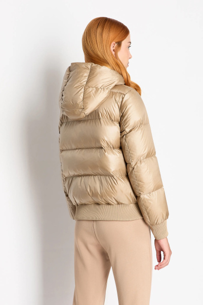 Armani Exchange | бежева утеплена куртка Icon Period 8NYB40 YNYNZ 0748