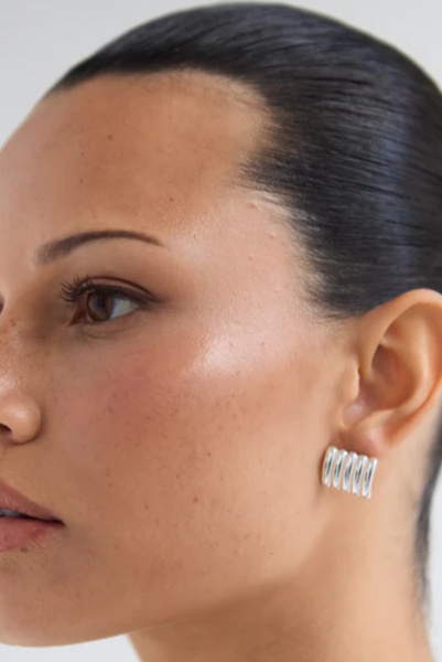 Heaven Mayhem | сережки Clemmie Silver HMSP-0159-02N