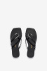 TKEES | в'єтнамки Square Toe Liri Black