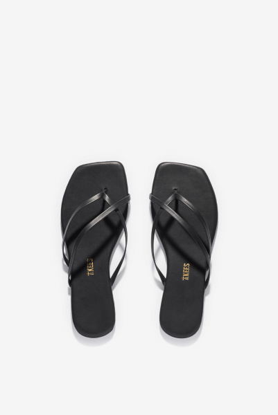 TKEES | вьетнамки Square Toe Liri Black