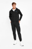EA7 | чорний спортивний костюм на флісі