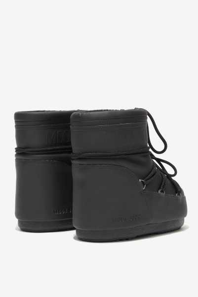 Moon Boot | ботинки Icon Low Black Rubber 80D1409380