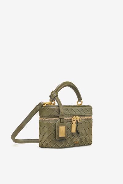 JW PEI | сумка Cleo Woven Texture Olive