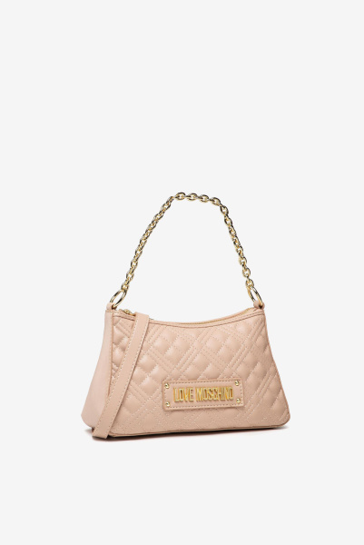 Love Moschino | кожаная сумка Quilted Nude JC4135PP1ELA0107