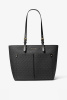 Michael Kors | сумка-тоут Jet Set Medium Logo Pocket Black