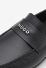 HUGO | кожаные мокасины Dandy Black 50474071 001 || HUGO | шкіряні мокасини Dandy Black 50474071 001