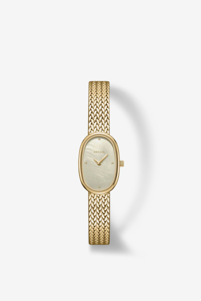 Breda | часы Jane Tethered Small Gold/Champagne
