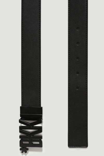 Bikkembergs | кожаный ремень Black/Blue BKCU00213M