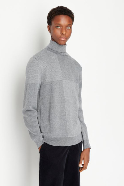 Armani Exchange | пуловер Light Grey/Navy