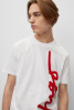 HUGO | футболка Dyton White 50482884 100 || HUGO | футболка Dyton White 50482884 100