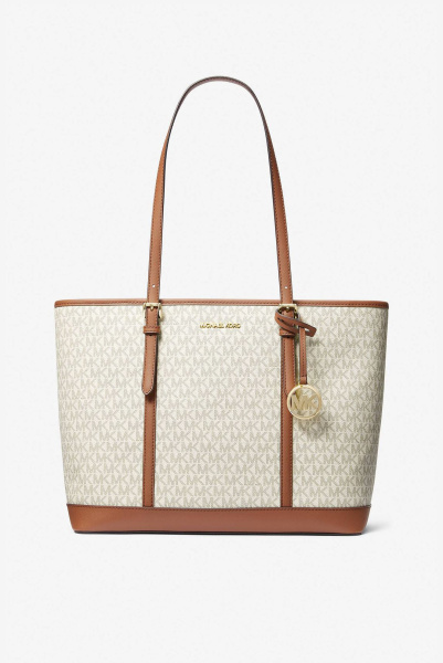 Michael Kors | сумка-тоут Jet Set Travel Large Logo Vanilla