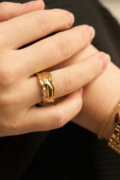 Burker | каблучка Luna Gold JRLUNAG