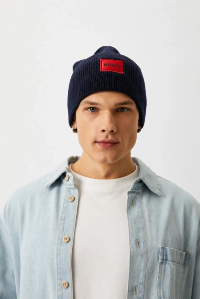 HUGO | шапка Xaff Navy 50475357 410