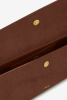 JW PEI | сумка Addisyn Faux Suede Panel Mocha Brown