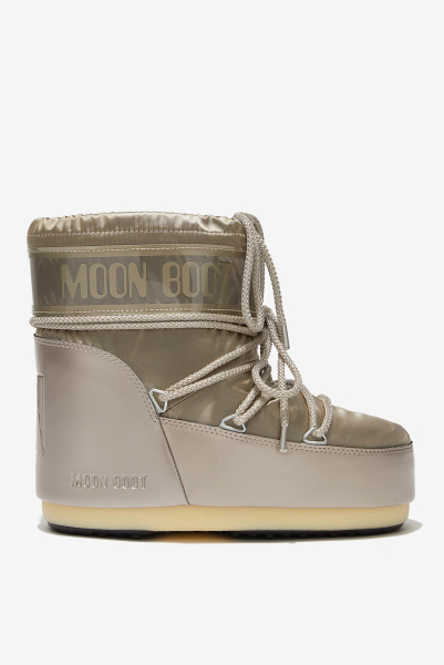 Moon Boot | ботинки Icon Low Glance Platinum Satin