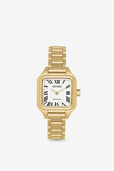 CENDRE | годинник Hugo | White | 14K Gold