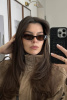 Otra | очки Lulu Dark Chocolate/Brown LUL-DKCHCBRN-463 || Otra | окуляри Lulu Dark Chocolate/Brown LUL-DKCHCBRN-463