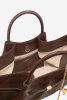 JW PEI | сумка-тоут Maeve Dark Brown