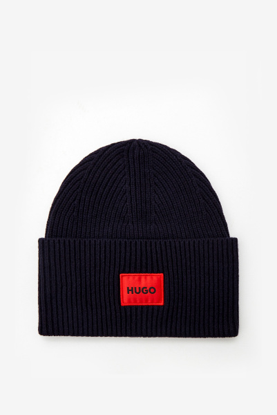 HUGO | шапка Xaff Navy