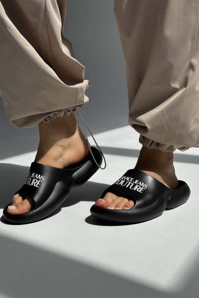 Versace Jeans Couture | слайды Tago Black 74VA3S8A ZS632 899