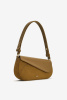 JW PEI | сумка Addisyn Faux Suede Panel Olive  || JW PEI | сумка Addisyn Faux Suede Panel Olive 