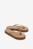 TKEES | в'єтнамки Lily Platforms Cocobutter
