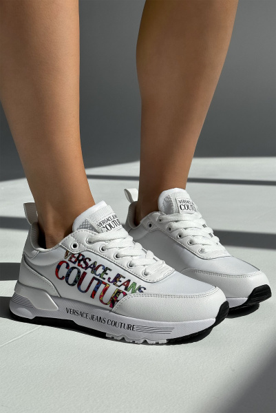 Versace Jeans Couture | комбинированные кроссовки Dynamic White 74VA3SA3 ZS646 003