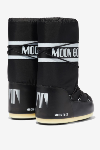 Moon Boot | ботинки Icon Black Nylon 80D1400440