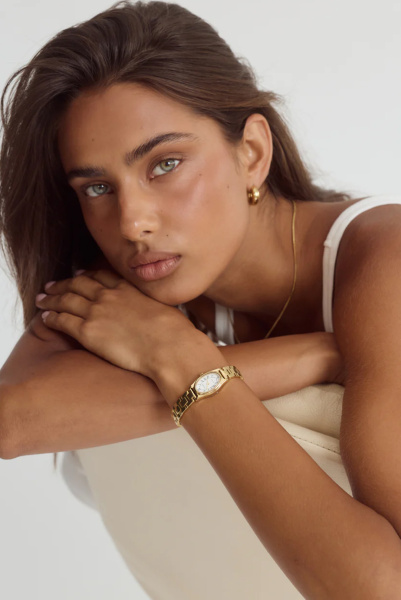 CENDRE | годинник Emmeline | White | 14K Gold CEN526
