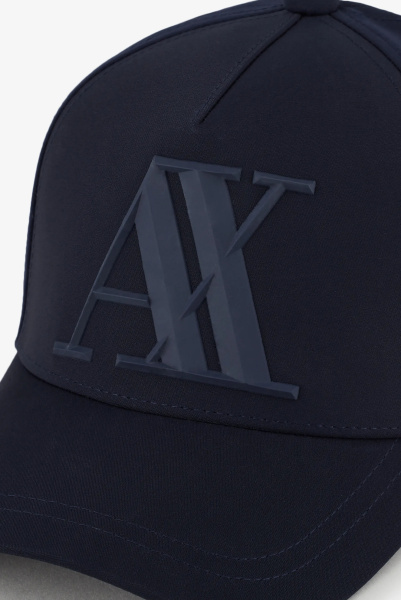 Armani Exchange | темно-синяя бейсболка с резиновым логотипом 954079 СС518 37735