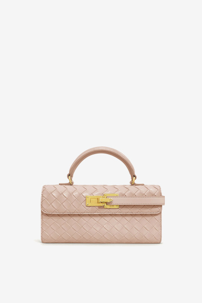 JW PEI | сумка на плече Keyla Weave Texture Pink