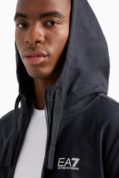 EA7 | темно-синій бавовняний спортивний костюм 8NPV80 PJ05Z 1578