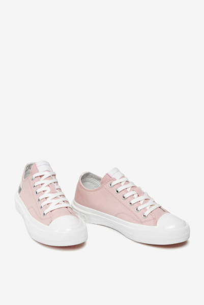 Karl Lagerfeld | кеды текстильные Kampus III Karl Ikonic Lo Lace Light Pink KL60310 9LP