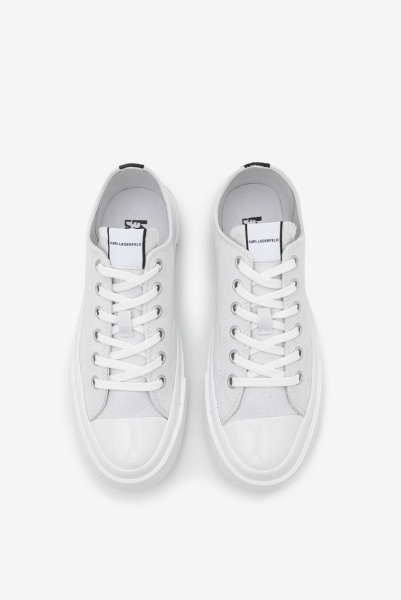 Karl Lagerfeld | кеды текстильные Kampus III Karl Ikonic Lo Lace White KL60310 911