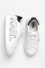 Karl Lagerfeld | кожаные кеды Kapri Karl Outline Logo White KL62511 011 || Karl Lagerfeld | шкіряні кеди Kapri Karl Outline Logo White KL62511 011