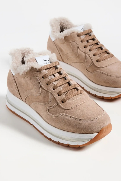 VOILE BLANCHE | утеплені кросівки Maran Beige