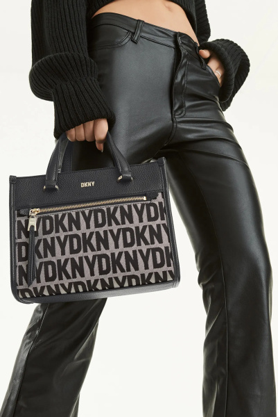 DKNY | сумка-тоут Zoie Mini Tote Black Logo Black