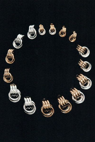 Heaven Mayhem | сережки Mini Knot Silver HMSP-01178-02PM