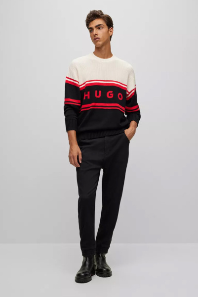 HUGO | пуловер Sopid Black 50474824 001