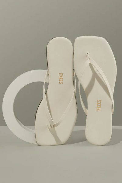 TKEES | в'єтнамки Square Toe Lily Cream