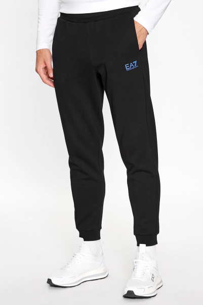 EA7 | чорний спортивний костюм на флісі 6RPV66 PJ07Z 1200