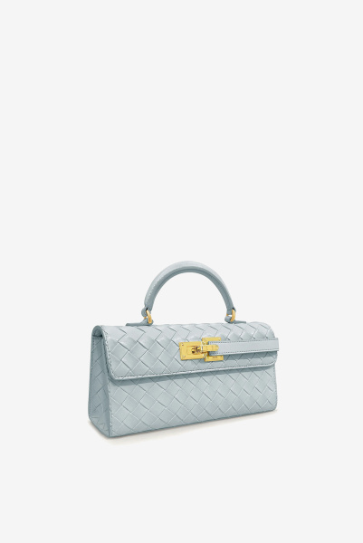 JW PEI | сумка на плече Keyla Weave Texture Blue