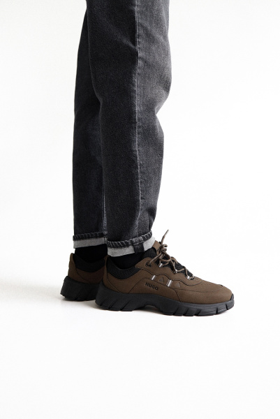 HUGO | кросівки Kyle Runn Green 50474837 303