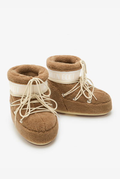 Moon Boot | ботинки Icon Low Fleece Camel 80D1409700