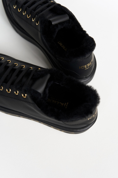 Iceberg | утеплені шкіряні кеди  IU1635