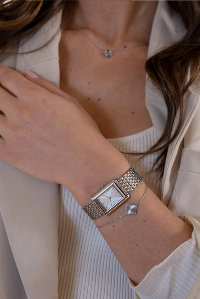 Burker | браслет Flora Silver JBFS