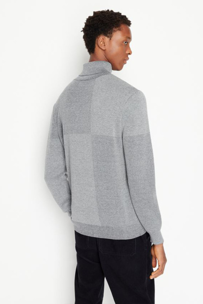 Armani Exchange | пуловер Light Grey/Navy 6LZM1V ZM1CZ 3997